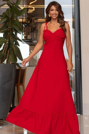 Vestido Longo Alfaiataria Sensoriale - Elegância Drapeada (1)